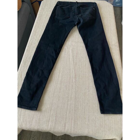 Rag & Bone Fit 1 Extra Slim Black Denim Jeans Size 33 – Made in USA - Picture 9 of 12